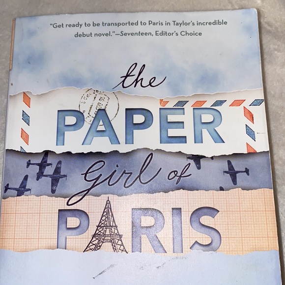 Mix and Match- 3/$12!! The Paper Girl of Paris by Jordan Taylor Soft Back Book - Picture 3 of 9